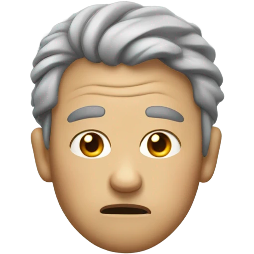 Stressed out  emoji