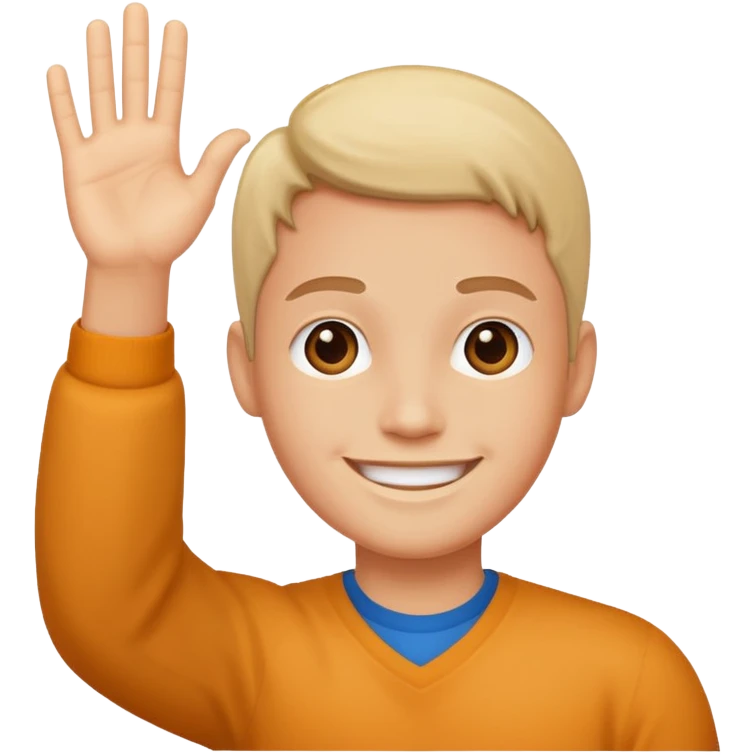 teaming face with hand up emoji