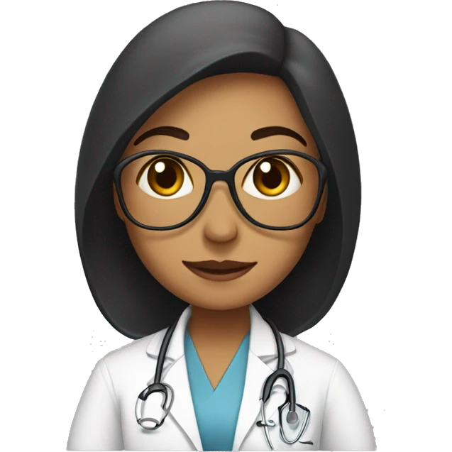 Doctora morocha emoji
