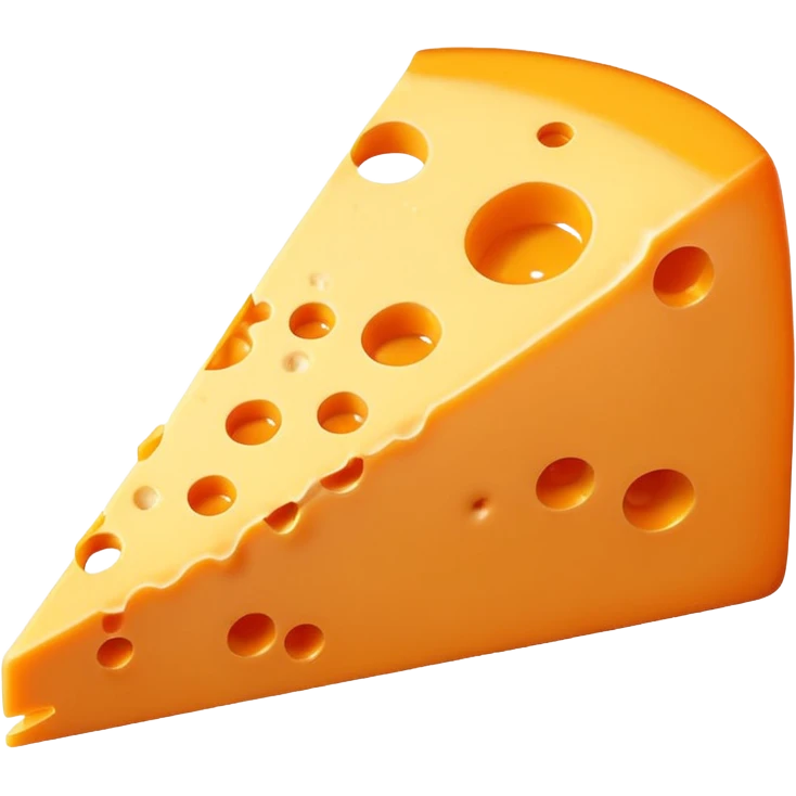 1 slice of cheddar cheese emoji