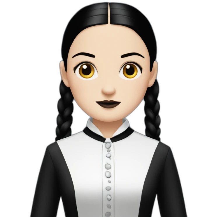 wednesday addams emoji