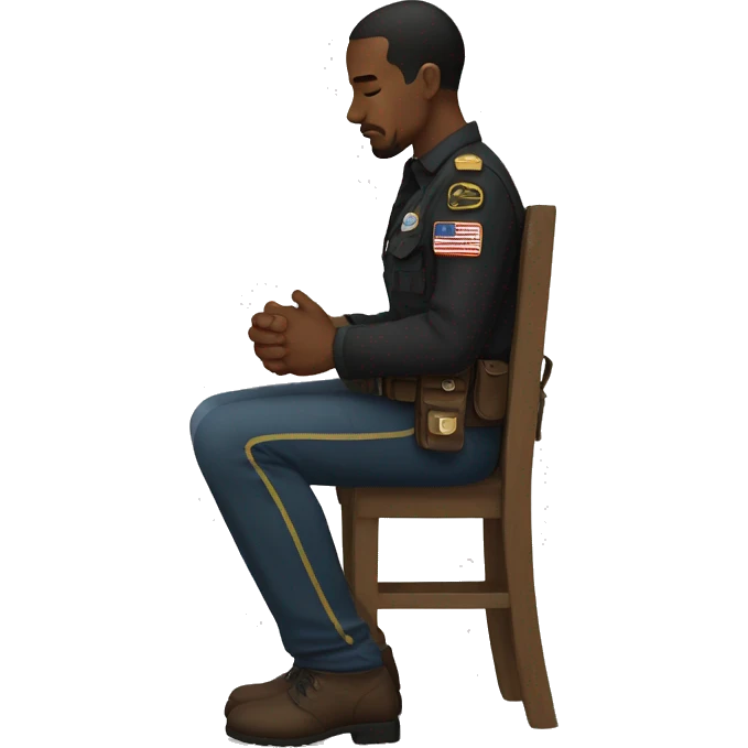 I cannot kneel emoji