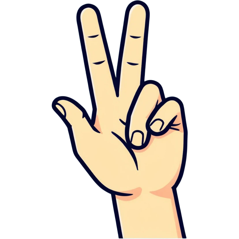 Person saying no with finger emoji