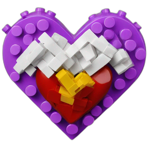 lego heart{ emoji