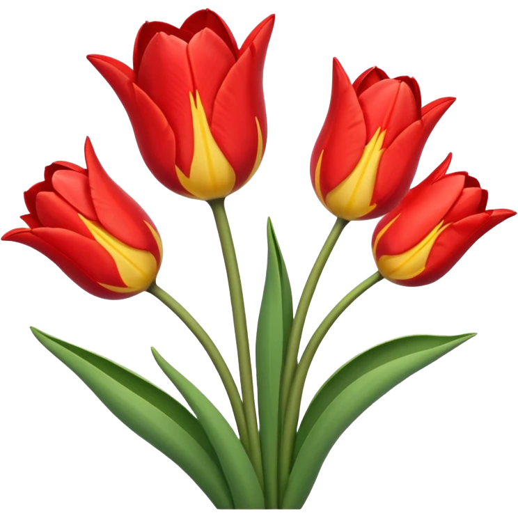 Tulipanes  emoji