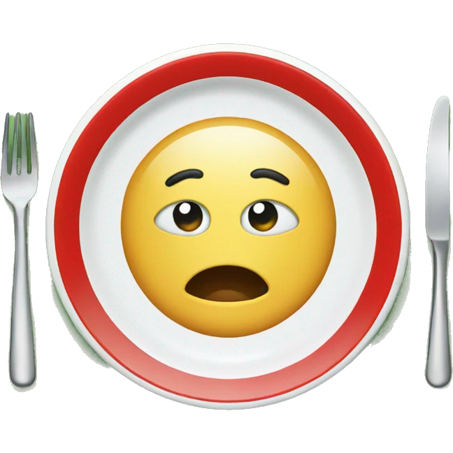 christmas plate emoji