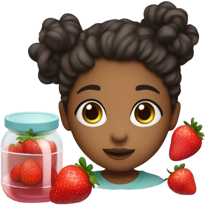 Stormi straberry and jelly  emoji