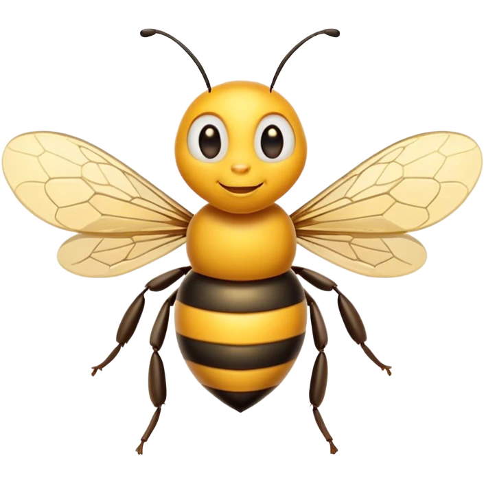 bee in love emoji