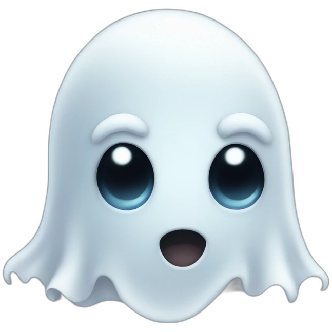 Cute ghost emoji