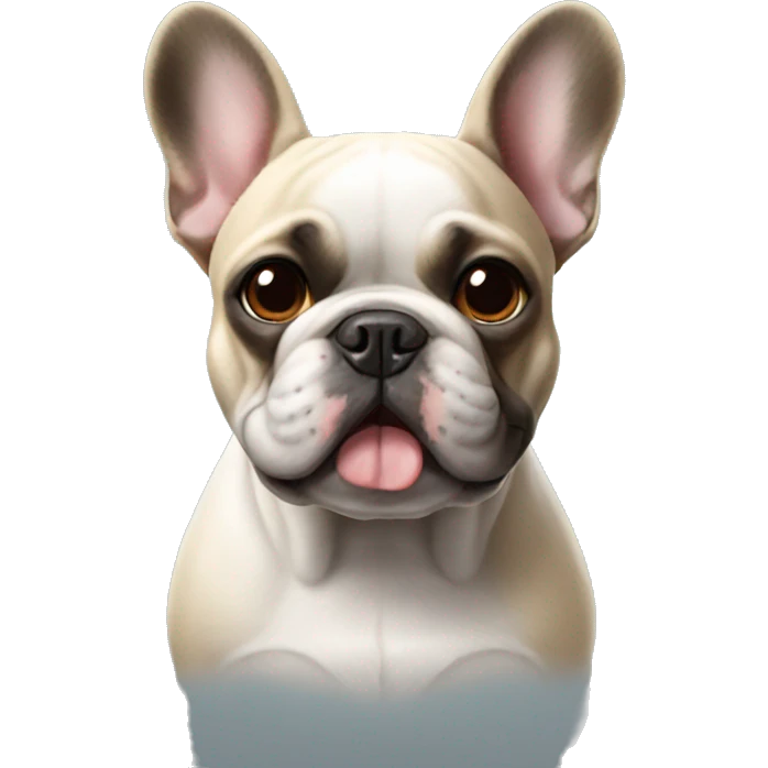 French bulldog  emoji