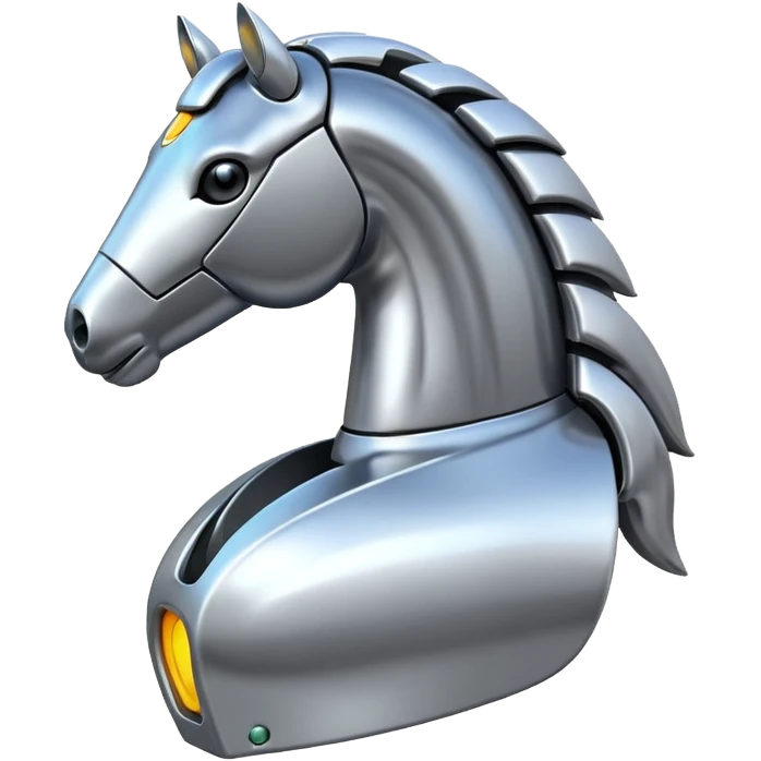 Cyber horse emoji