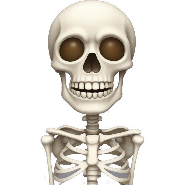 Skeleton emoji