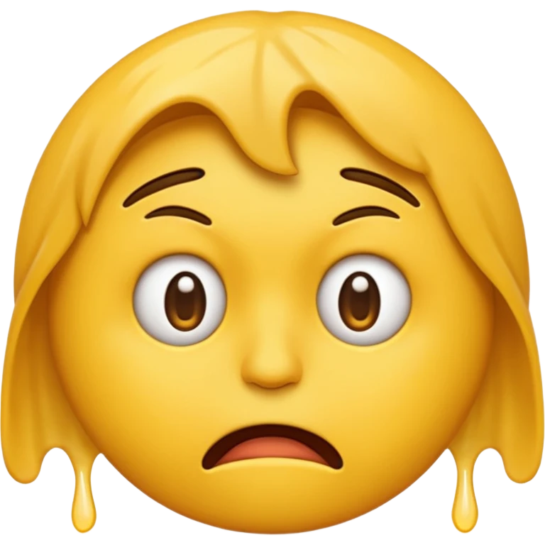 Emoji that looks stressed out ￼ emoji