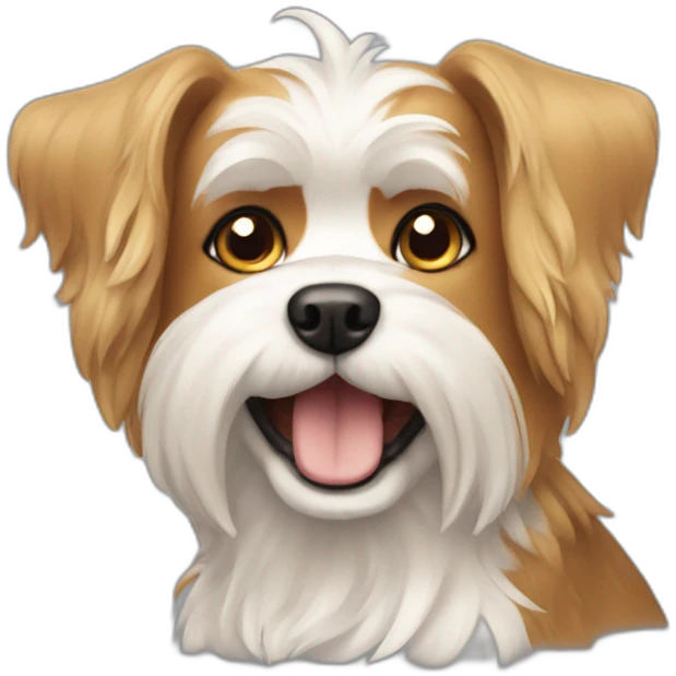Yorkshire dog emoji