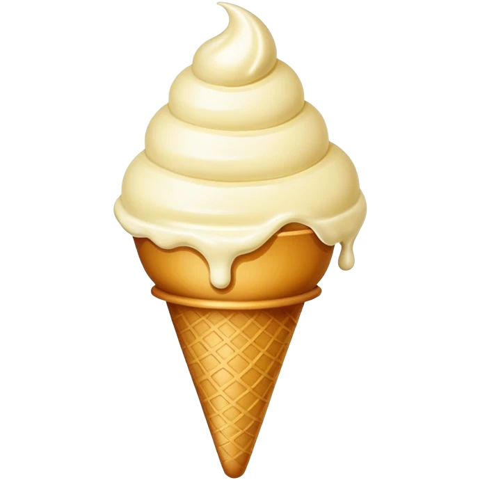 Ice cream emoji