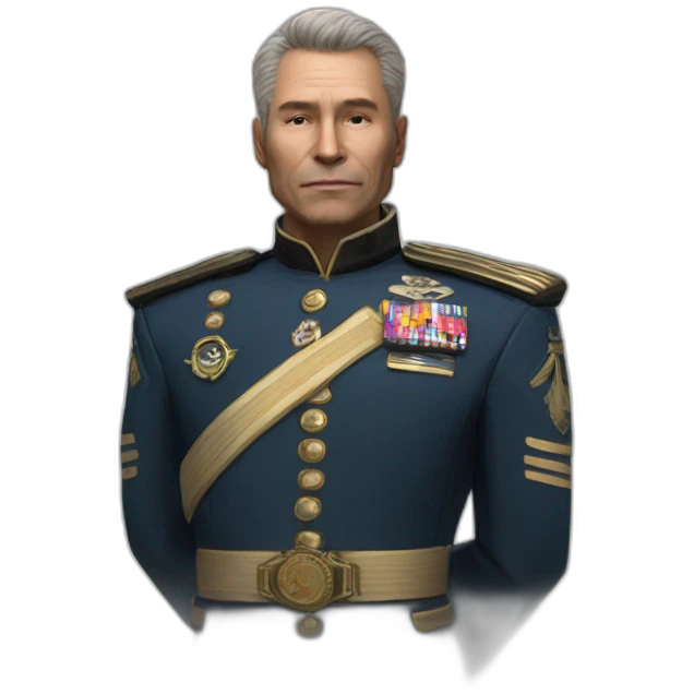 STAR CITIZEN ADMIRAL IN CEREMONY UNIFORM emoji