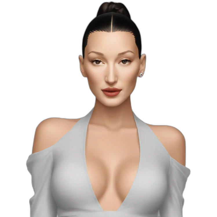 bella hadid emoji