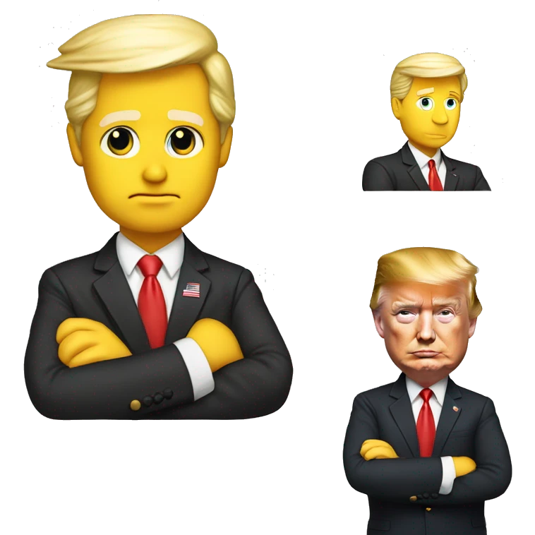 Donald Trump ￼ emoji
