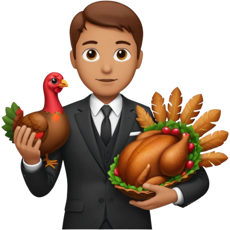 Turkey and a bank building   emoji