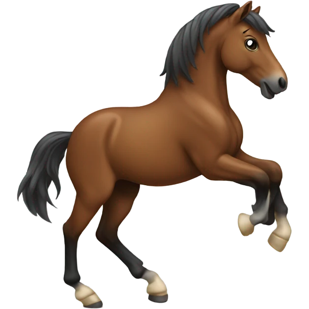 Dancing horse emoji