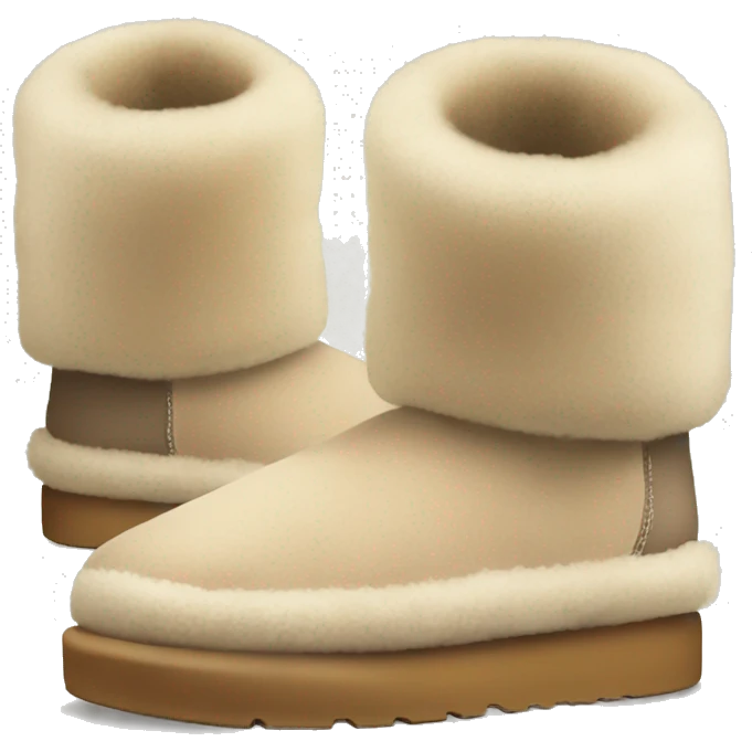 UGG slippers  emoji