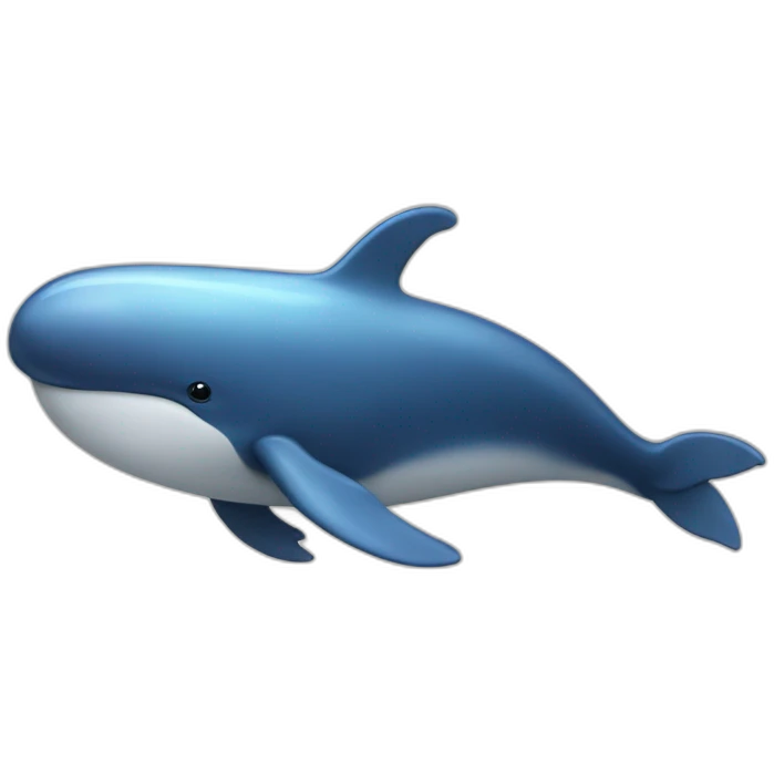 whale in the ocean emoji