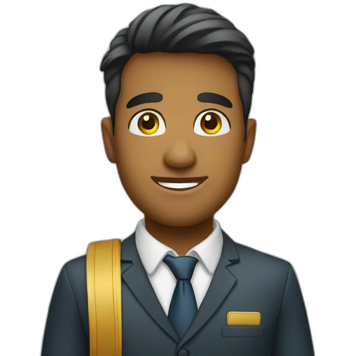 asesor inmobiliario joven emoji
