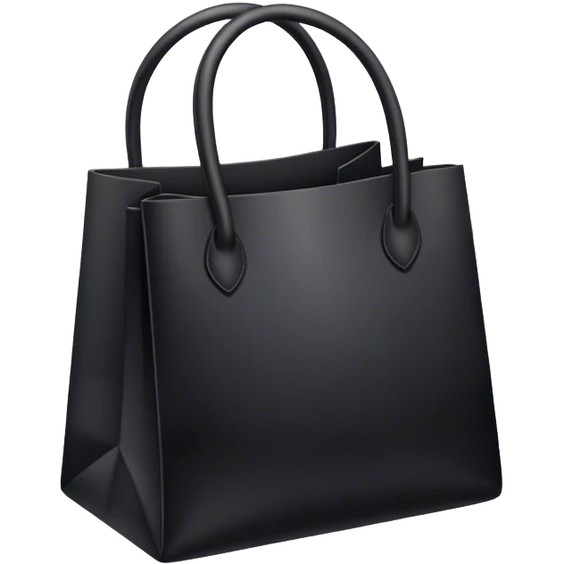 black goodiebag emoji