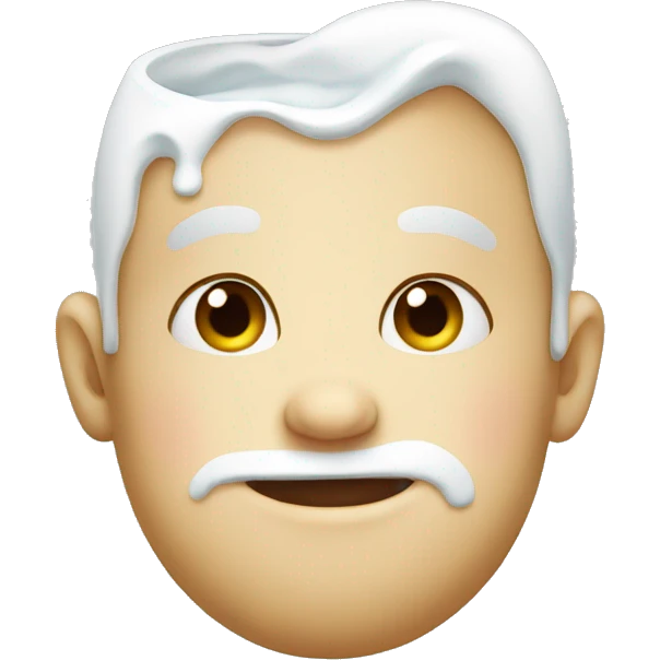milk face emoji