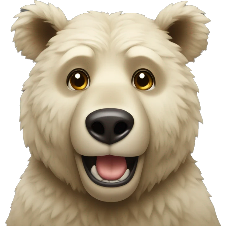 Urso malkeiro emoji
