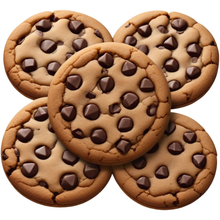 double chocolate chunk cookie  emoji