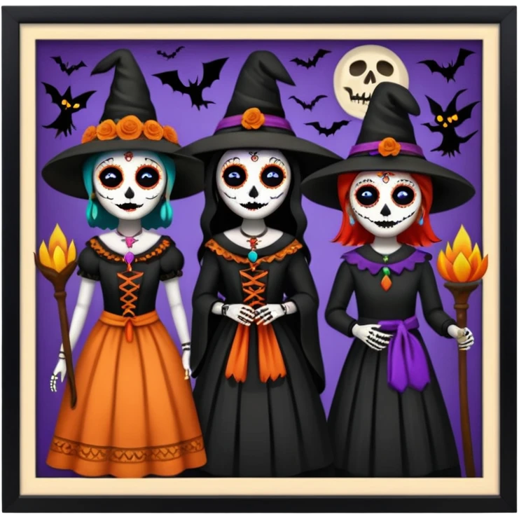 Day o the death, missing people, hereditary movie, museum,,culture,museum in mexico, clothes o missing people, witches, witchcraft emoji