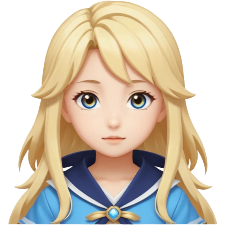 Cute Lumine from Genshin Impact in Photorealistic Hoyoverse Anime Style  emoji