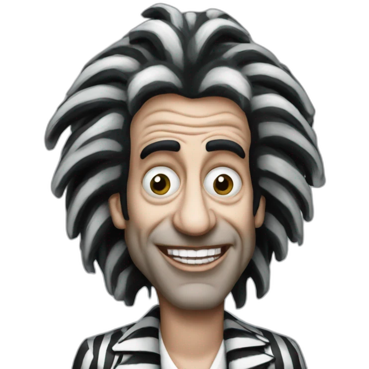 Beetlejuice from Howard Stern emoji