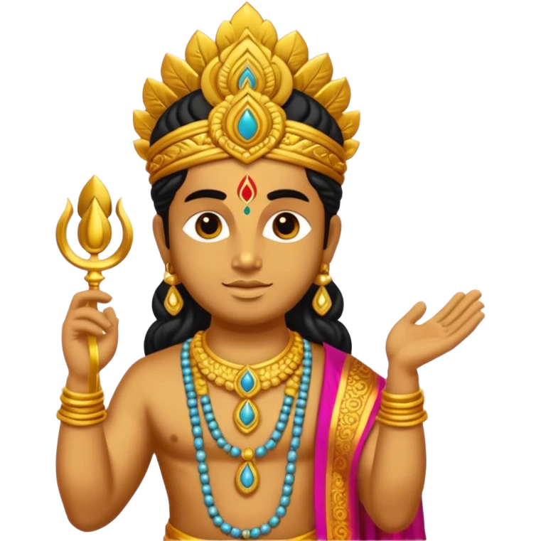 Create god murugan om emoji