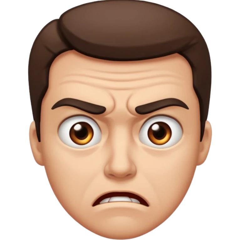 eye twitching of anger  emoji