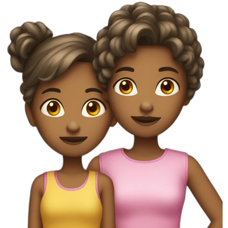 two girls emoji