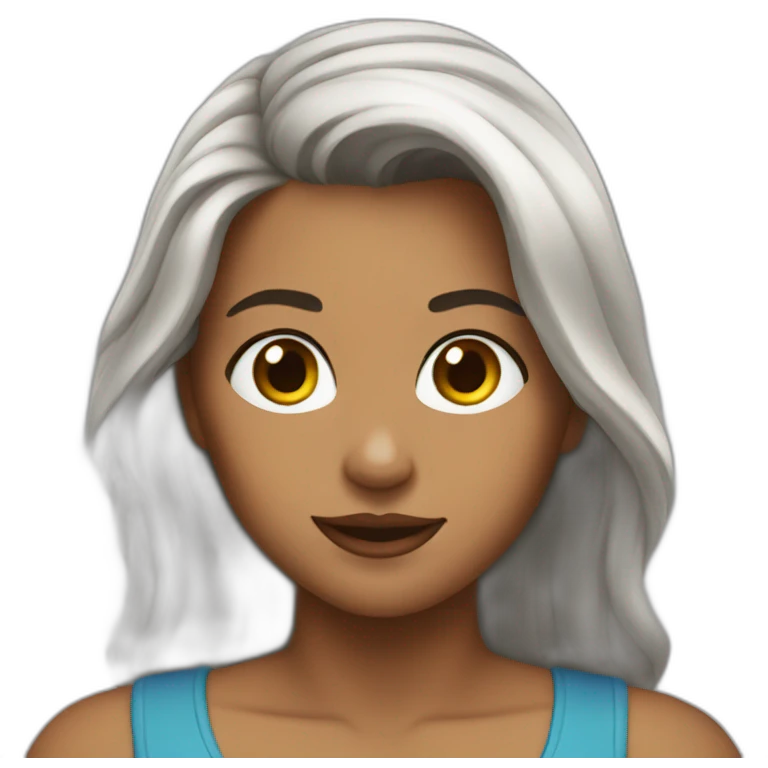 super gilr emoji