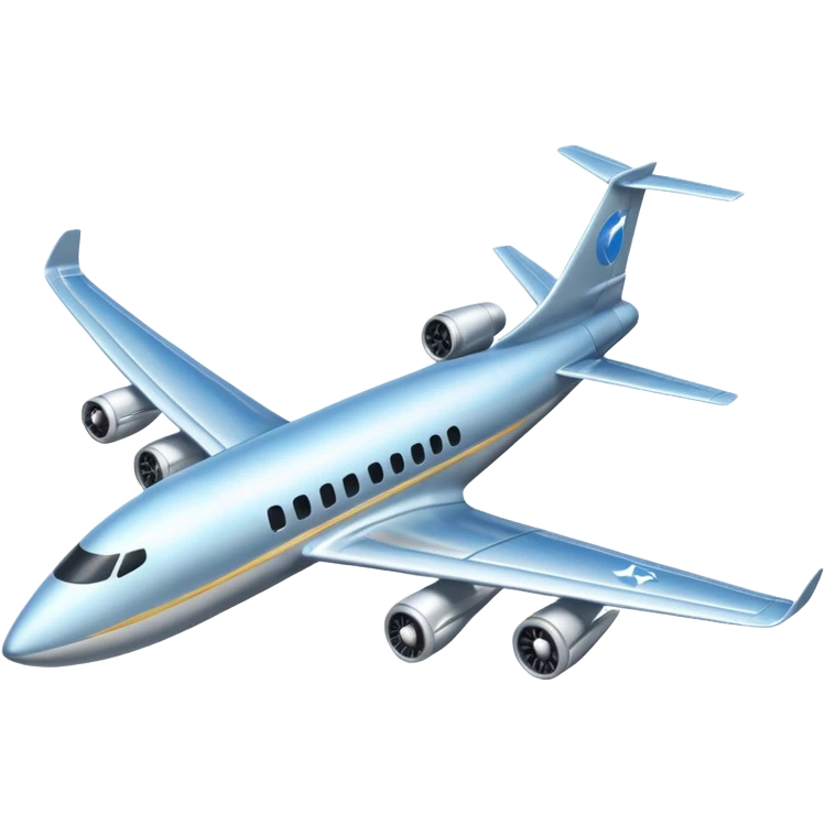 A plane which is flying in left direction emoji