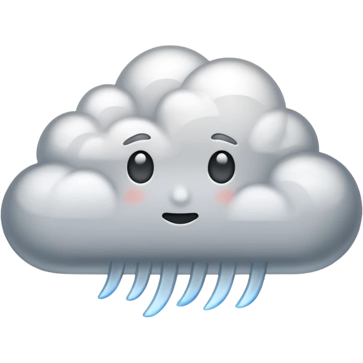 Smoke coming off salt emoji