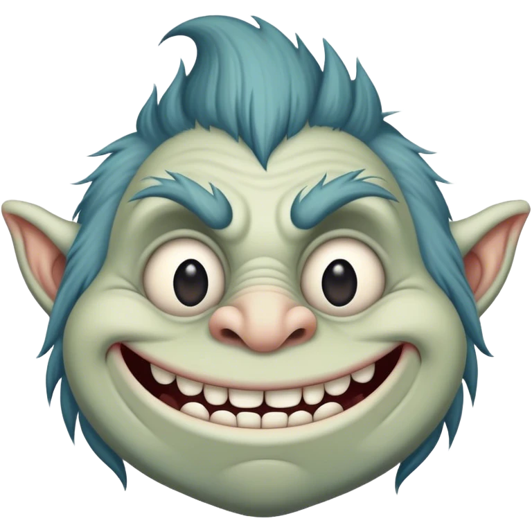 Troll face emoji