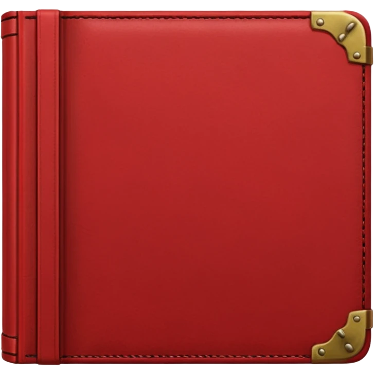 closed book red emoji