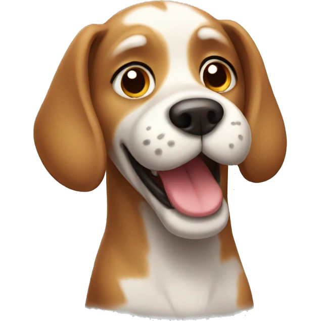 cartoon dog emoji