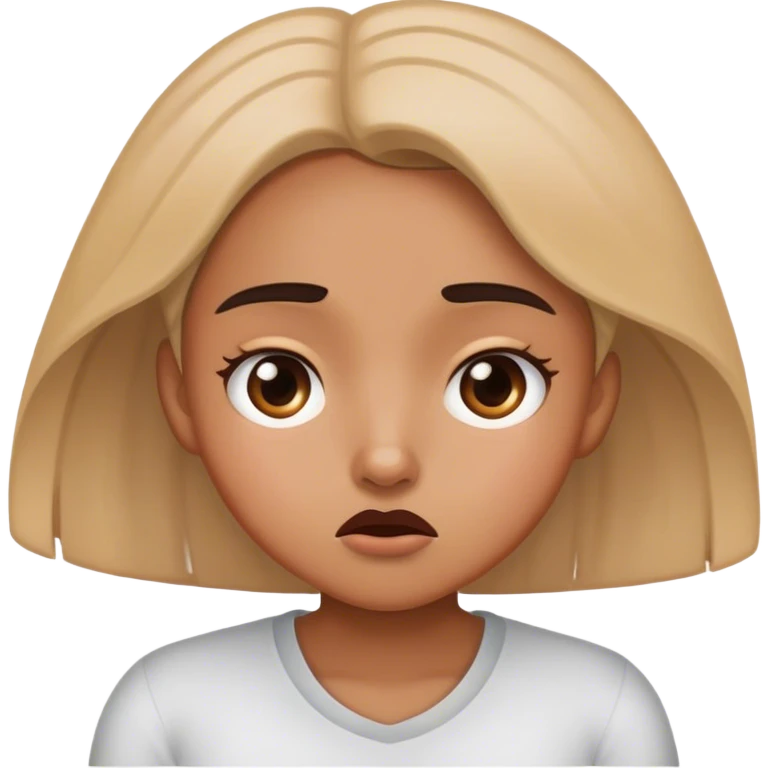 Confused girl emoji