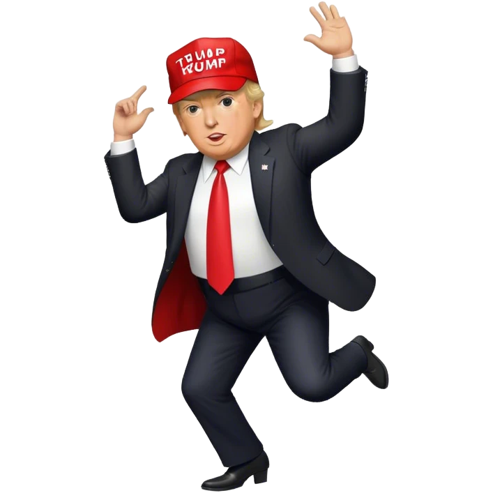 Donald Trump MAGA hat dance emoji