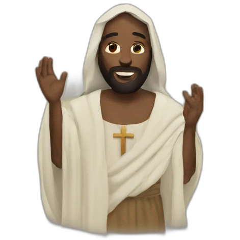 Black jesus emoji