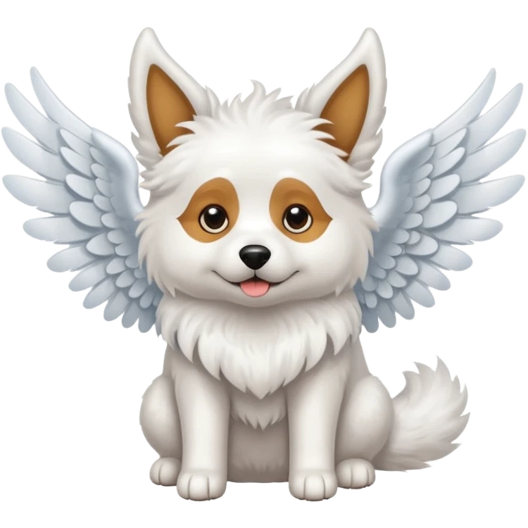 Perrito con alas emoji