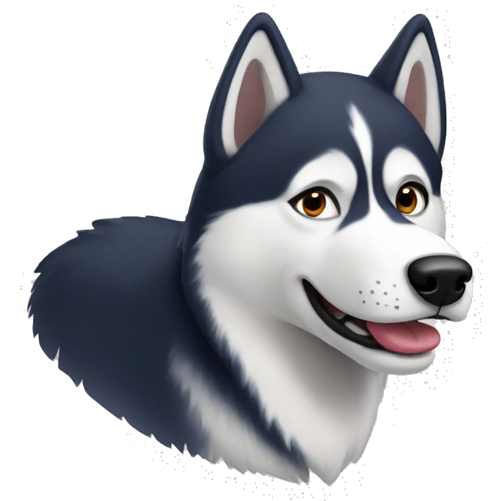 Husky emoji