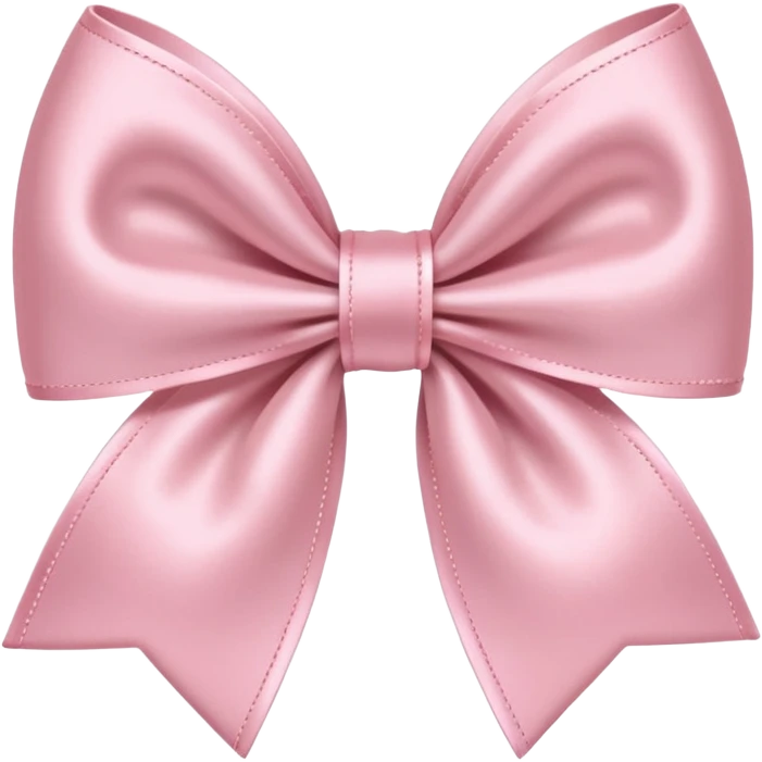 Can you make me a light pink bow  emoji