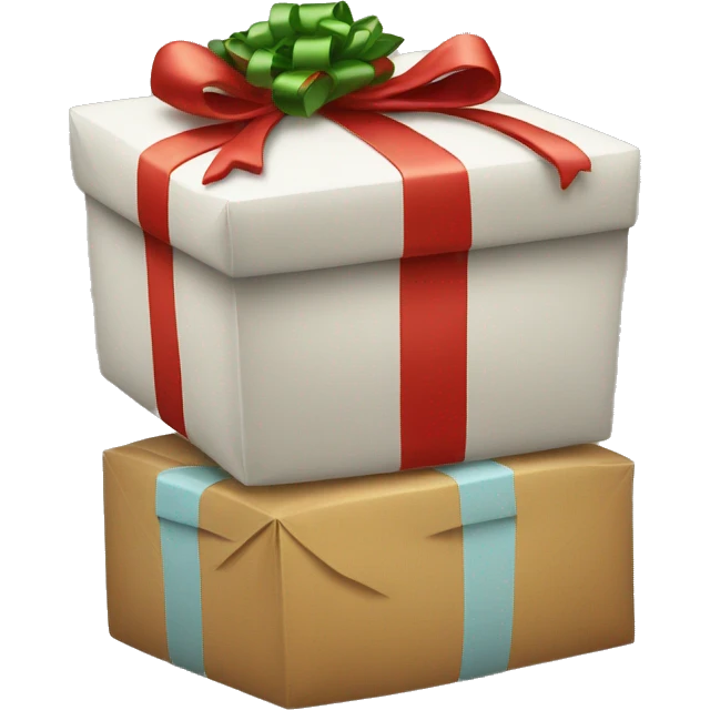 Christmas present emoji